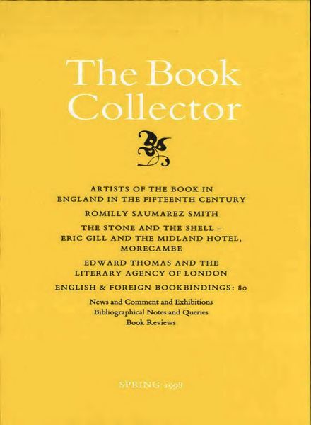 The Book Collector – Spring 1998