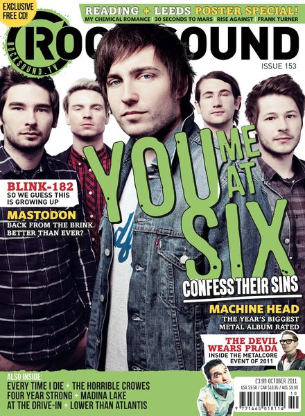Rock Sound Magazine – October 2011