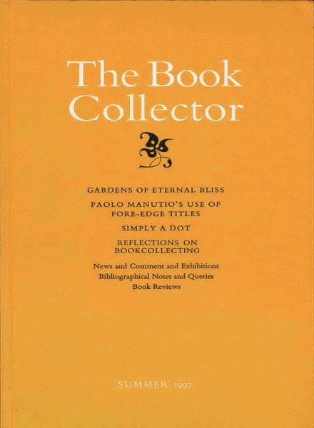The Book Collector – Summer 1997