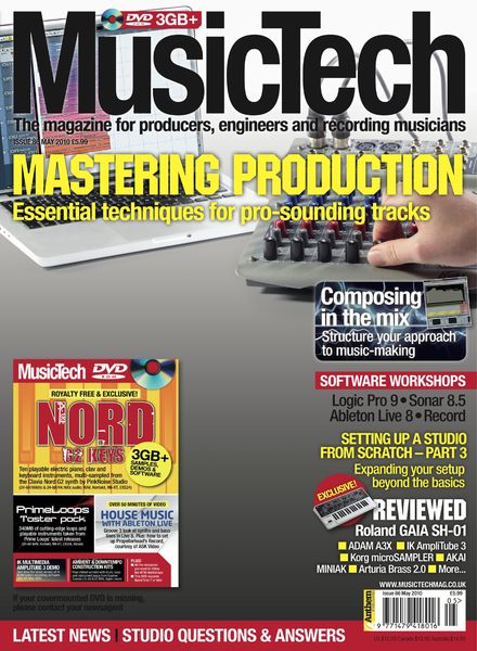 MusicTech – May 2010