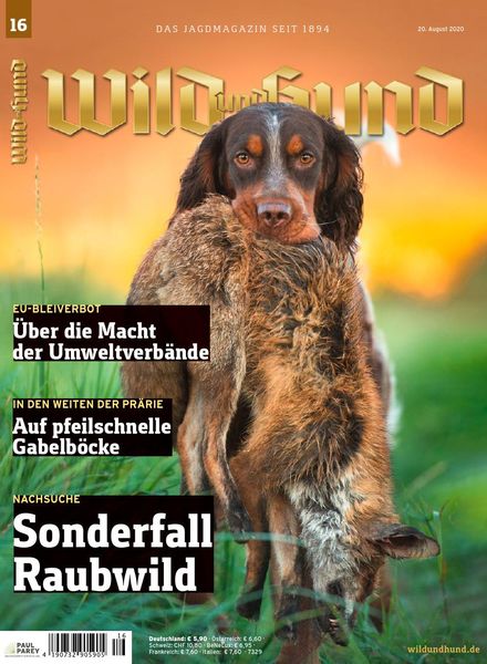 Wild und Hund – 20 August 2020