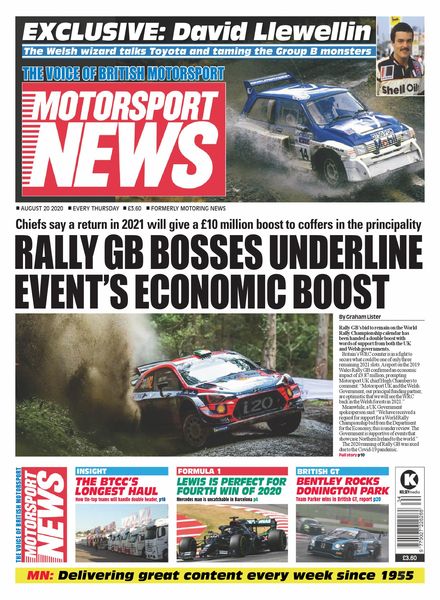 Motorsport News – August 20, 2020