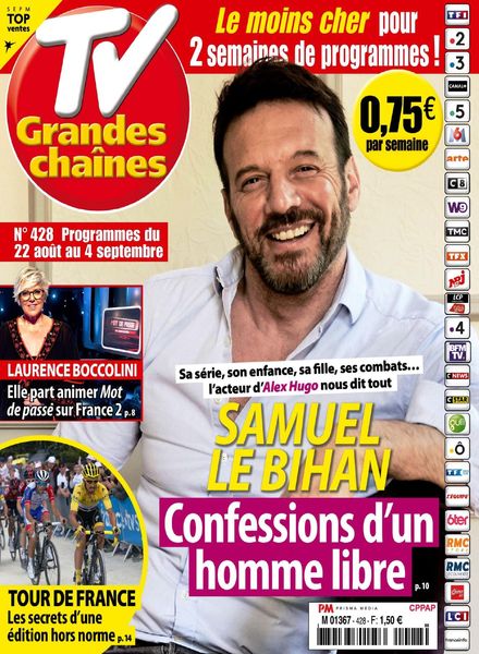 TV Grandes chaines – 22 Aout 2020