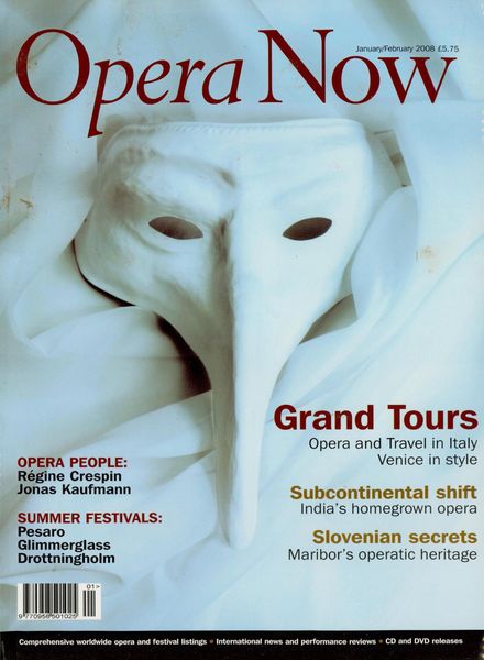 Opera Now – January-February 2008