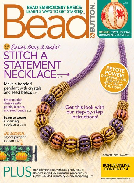 Bead & Button – October 2020