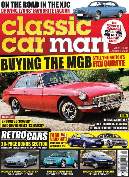 Classic Car Mart – September 2020