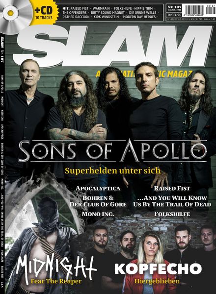 SLAM Alternative Music Magazine – Januar-Februar 2020