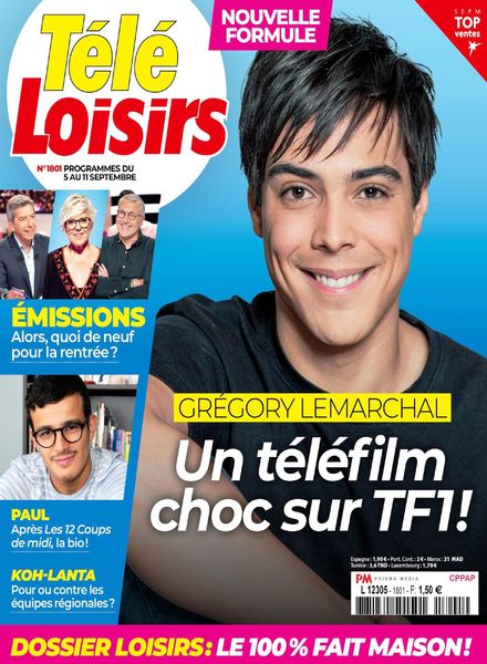 Tele Loisirs – 31 Aout 2020