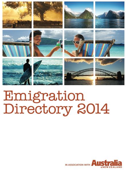 Australia & New Zealand – Emigration Directory 2014