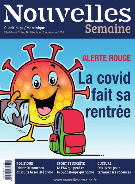 Nouvelles Semaine – 28 Aout 2020