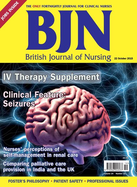 British Journal of Nursing – 22 October 2015