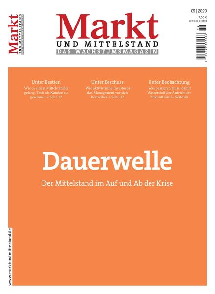 Markt und Mittelstand – September 2020
