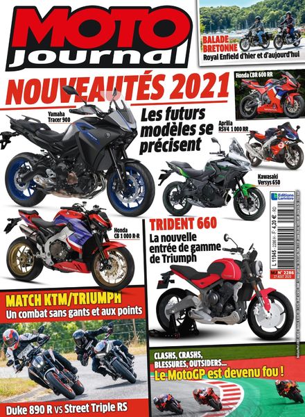 Moto Journal – 27 Aout 2020