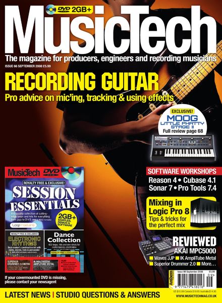 MusicTech – September 2008