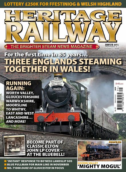 Heritage Railway – September 2020