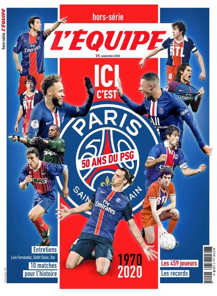 L’Equipe – Hors-Serie – Septembre 2020