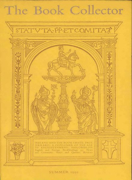 The Book Collector – Summer 1991