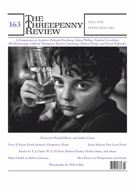The Threepenny Review – September 2020
