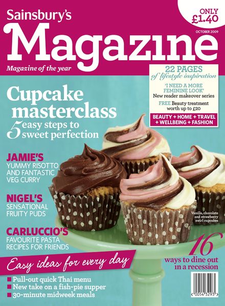 Sainsbury’s Magazine – October 2009