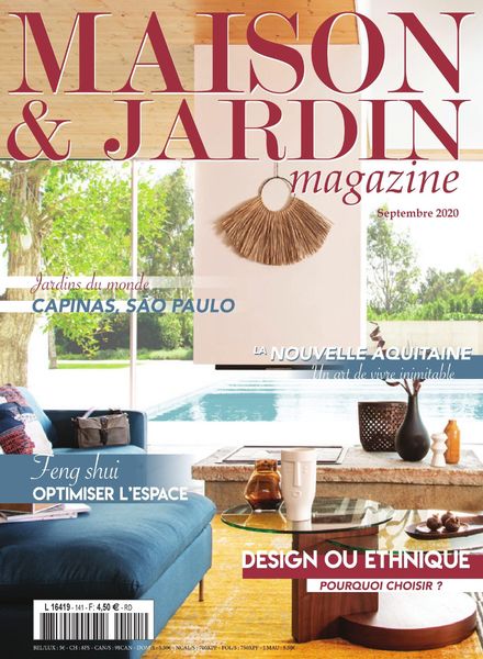 Maison & Jardin Magazine – Septembre 2020