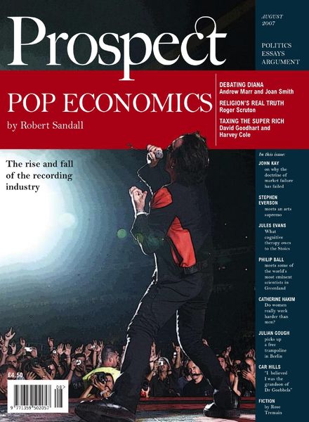 Prospect Magazine – August 2007