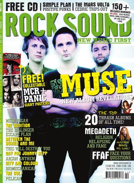 Rock Sound Magazine – February 2008