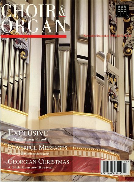 Choir & Organ – November-December 1996