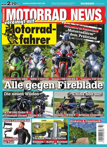 Motorrad News – Oktober 2020
