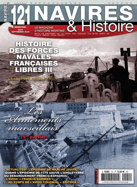Navires & Histoire – Aout-Septembre 2020