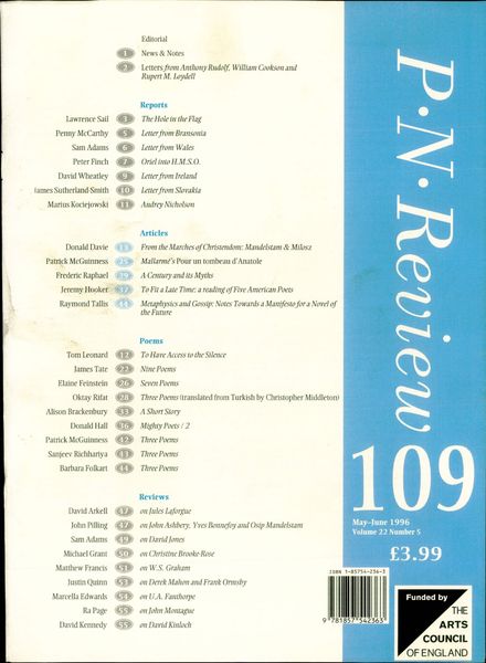PN Review – May-June 1996