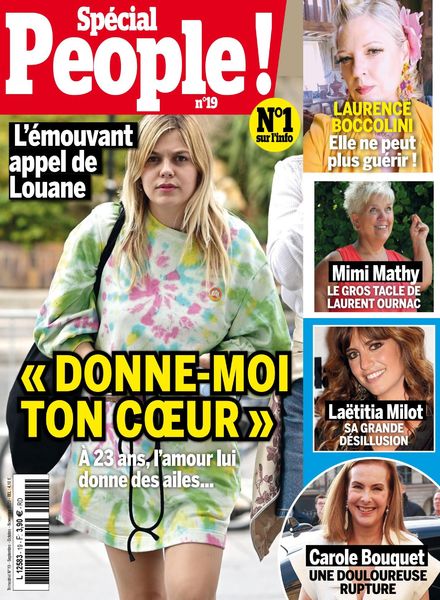 Special People – Septembre-Novembre 2020