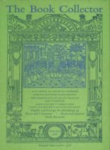The Book Collector – Spring 1988