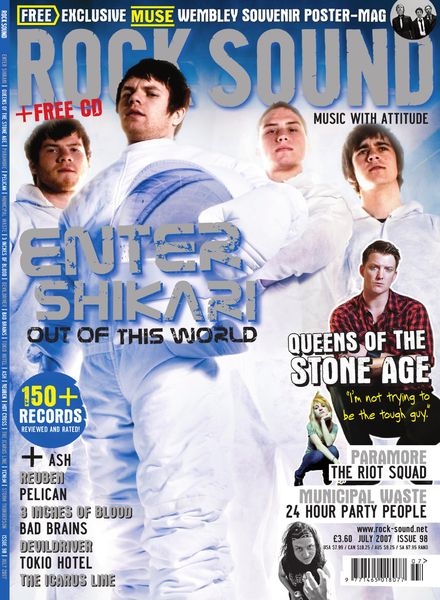 Rock Sound Magazine – July 2007