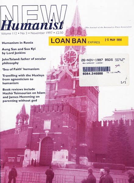 New Humanist – November 1997
