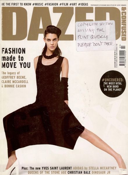 Dazed Magazine – March 2005