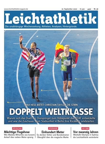 Leichtathletik – 16 September 2020