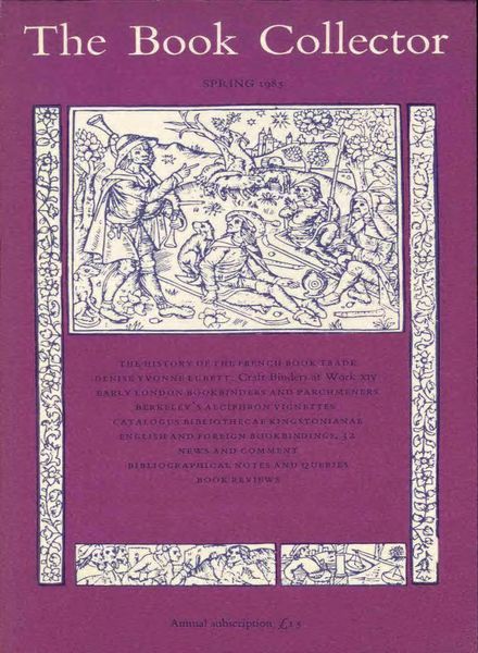 The Book Collector – Spring 1985