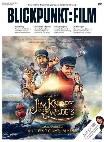 Blickpunkt Film – 7 September 2020