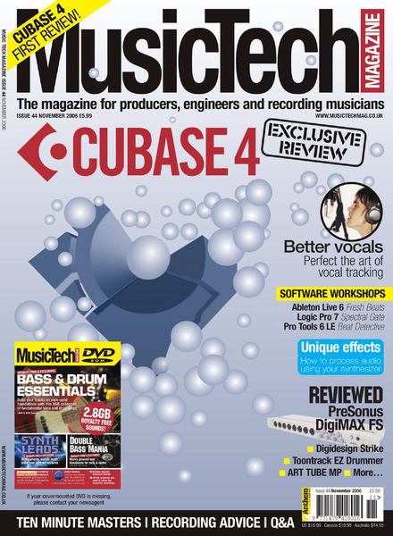 MusicTech – November 2006