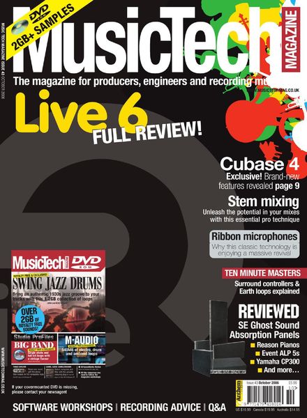 MusicTech – October 2006