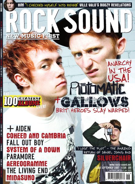 Rock Sound Magazine – September 2007