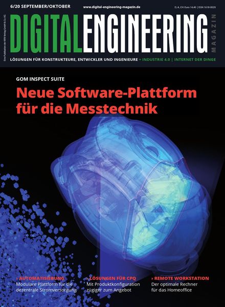 Digital Engineering Germany – September-Oktober 2020