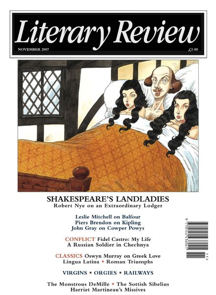 Literary Review – November 2007
