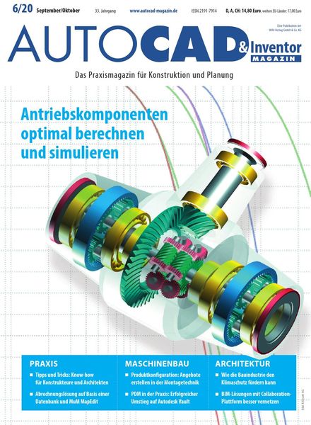 Autocad & Inventor Magazin – September-Oktober 2020