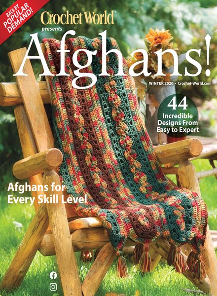 Crochet World Specials – Afghans! – September 2020