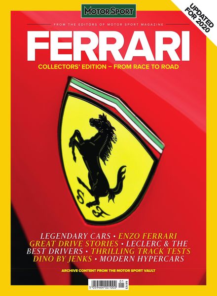 Motor Sport Special Edition – Ferrari 2020