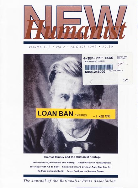 New Humanist – August 1997