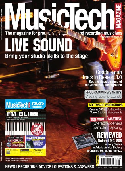 MusicTech – August 2006