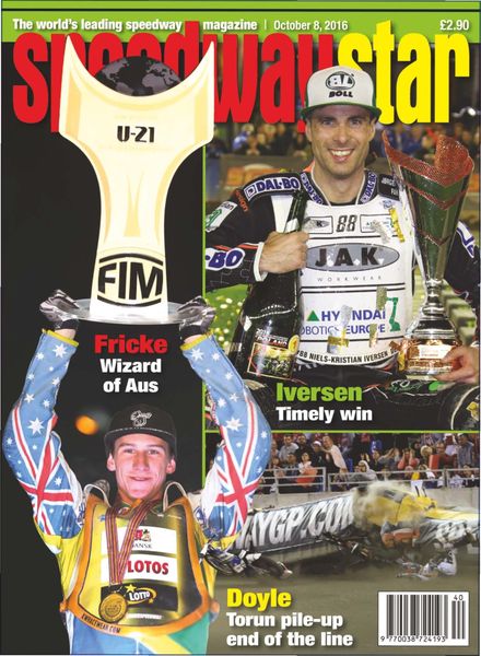 Speedway Star – October 8, 2016
