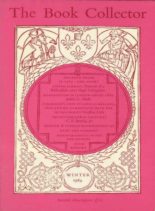 The Book Collector – Winter 1984